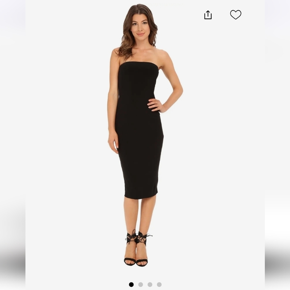 Norma Kamali NWTs Strapless Dress To Knee